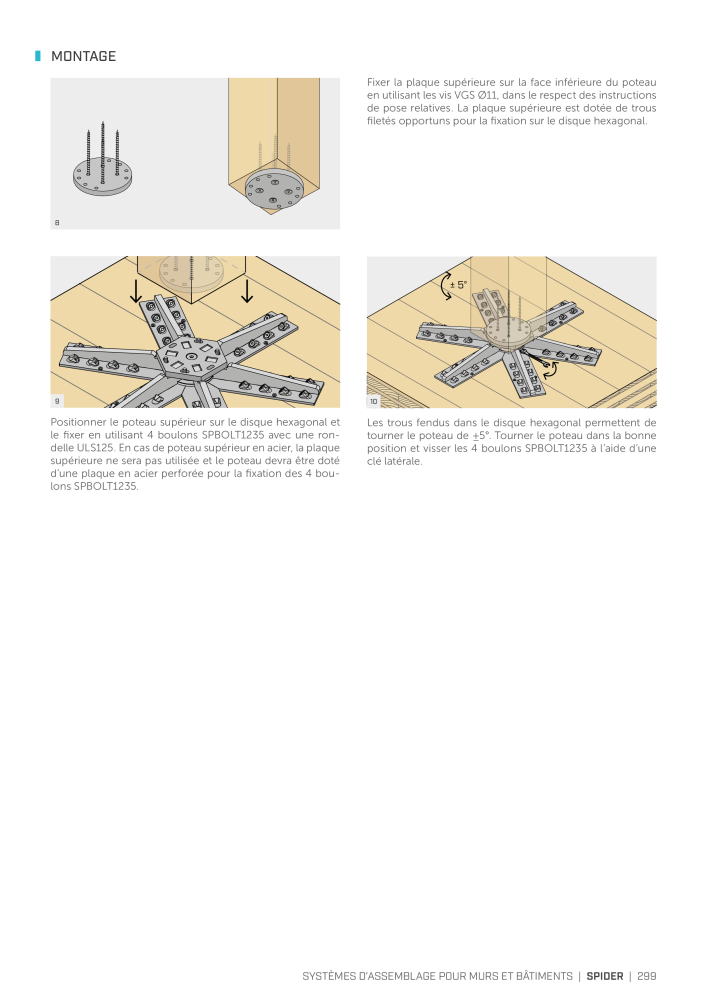 Rothoblaas - Connecteur de construction en bois Nb. : 20261 - Page 299