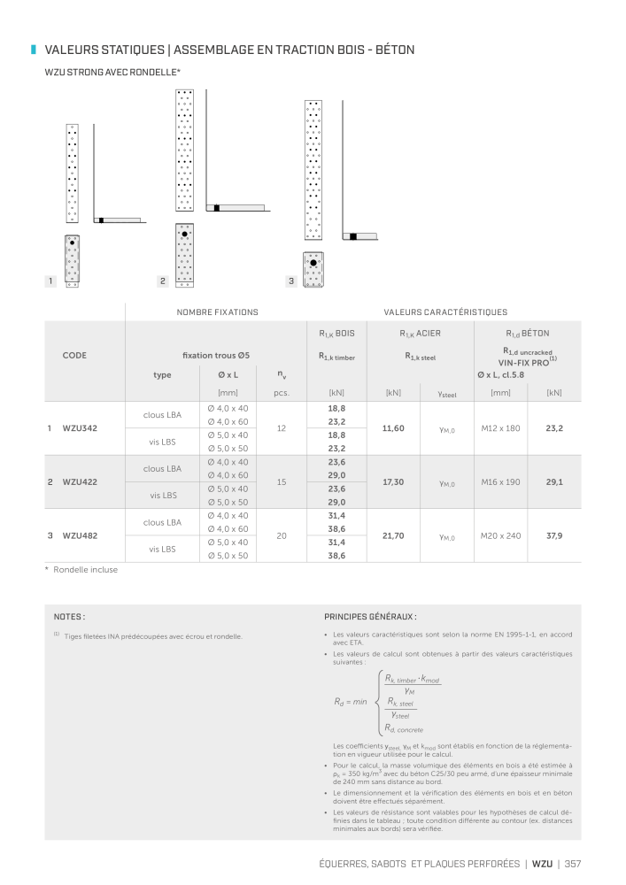 Rothoblaas - Connecteur de construction en bois NO.: 20261 - Page 357