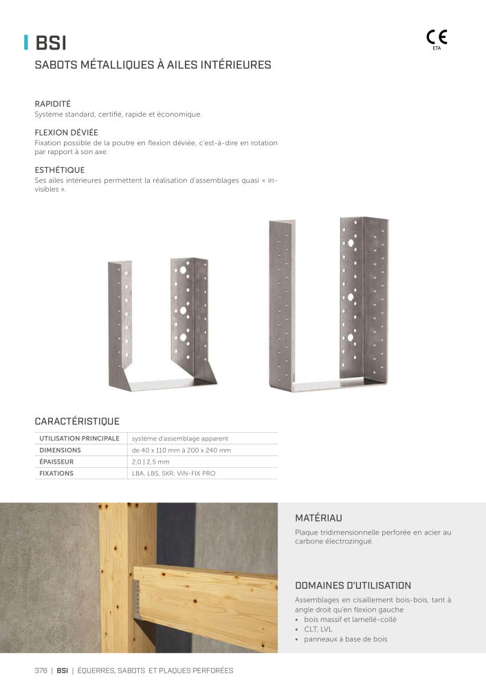 Rothoblaas - Connecteur de construction en bois NR.: 20261 - Seite 376