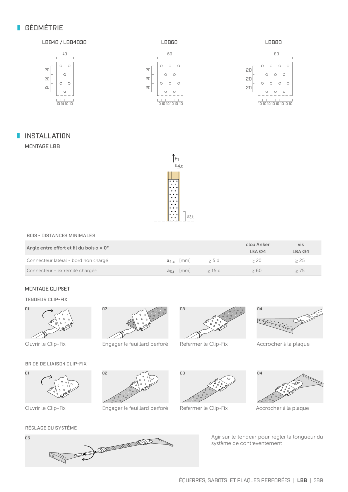 Rothoblaas - Connecteur de construction en bois NR.: 20261 - Strona 389