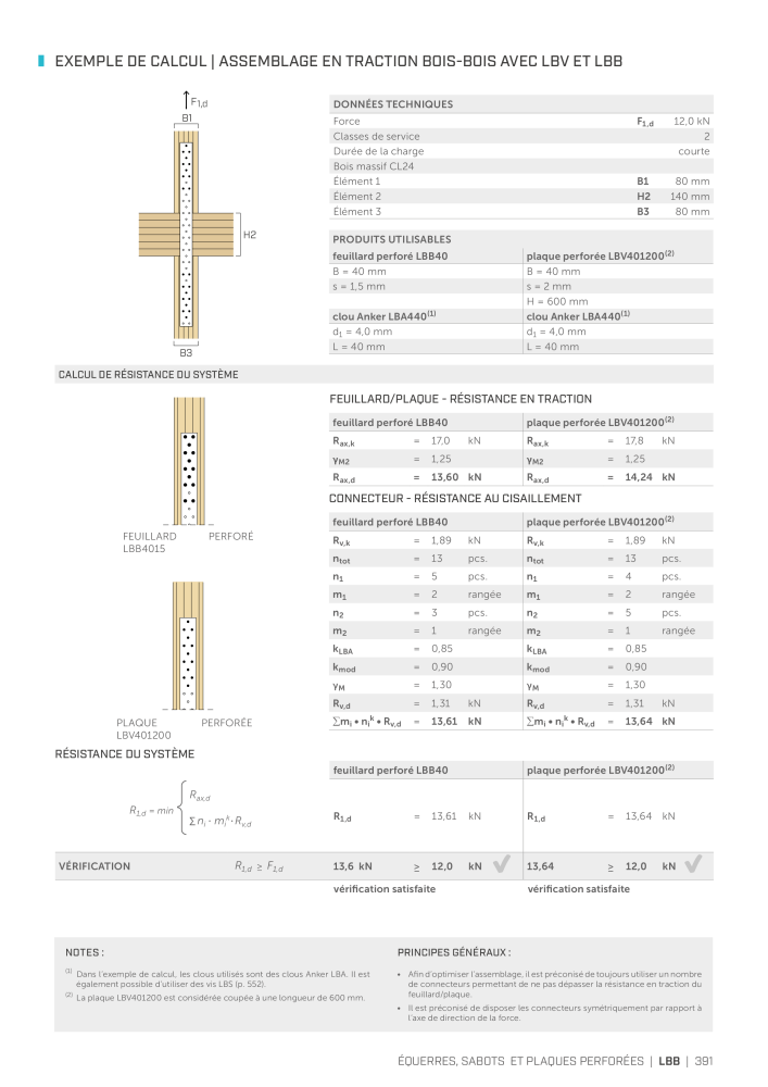 Rothoblaas - Connecteur de construction en bois Nb. : 20261 - Page 391