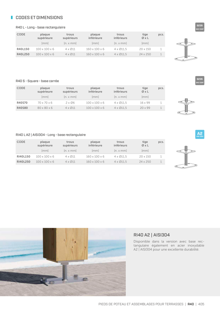 Rothoblaas - Connecteur de construction en bois Nb. : 20261 - Page 405