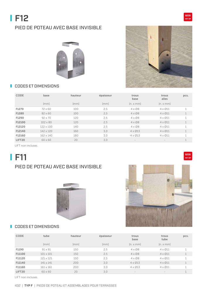 Rothoblaas - Connecteur de construction en bois Nb. : 20261 - Page 432