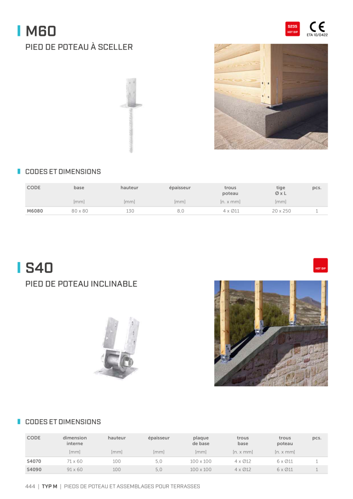 Rothoblaas - Connecteur de construction en bois Nº: 20261 - Página 444