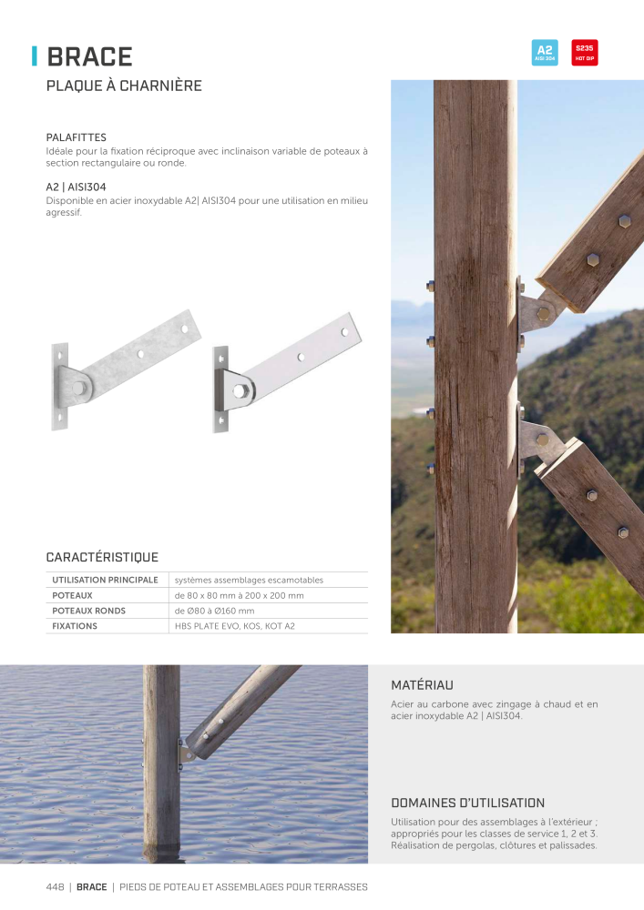 Rothoblaas - Connecteur de construction en bois Nb. : 20261 - Page 448