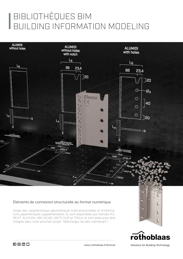 Rothoblaas - Connecteur de construction en bois Nb. : 20261 - Page 47