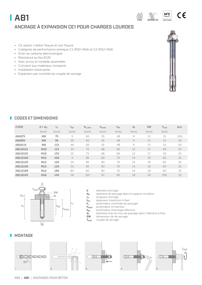 Rothoblaas - Connecteur de construction en bois Nb. : 20261 - Page 494