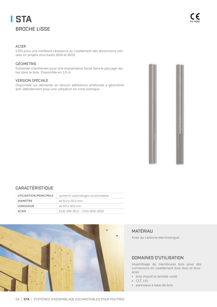 Rothoblaas - Connecteur de construction en bois Nb. : 20261 - Page 54