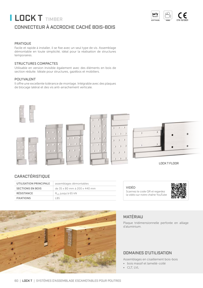 Rothoblaas - Connecteur de construction en bois NR.: 20261 - Seite 60