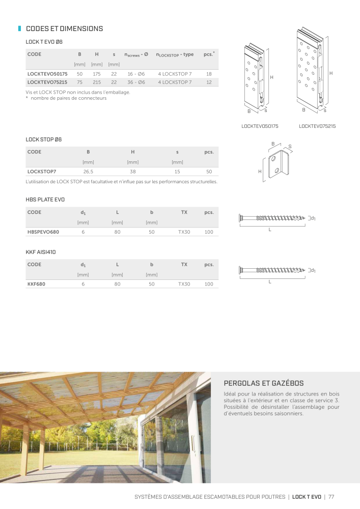 Rothoblaas - Connecteur de construction en bois Č. 20261 - Strana 77