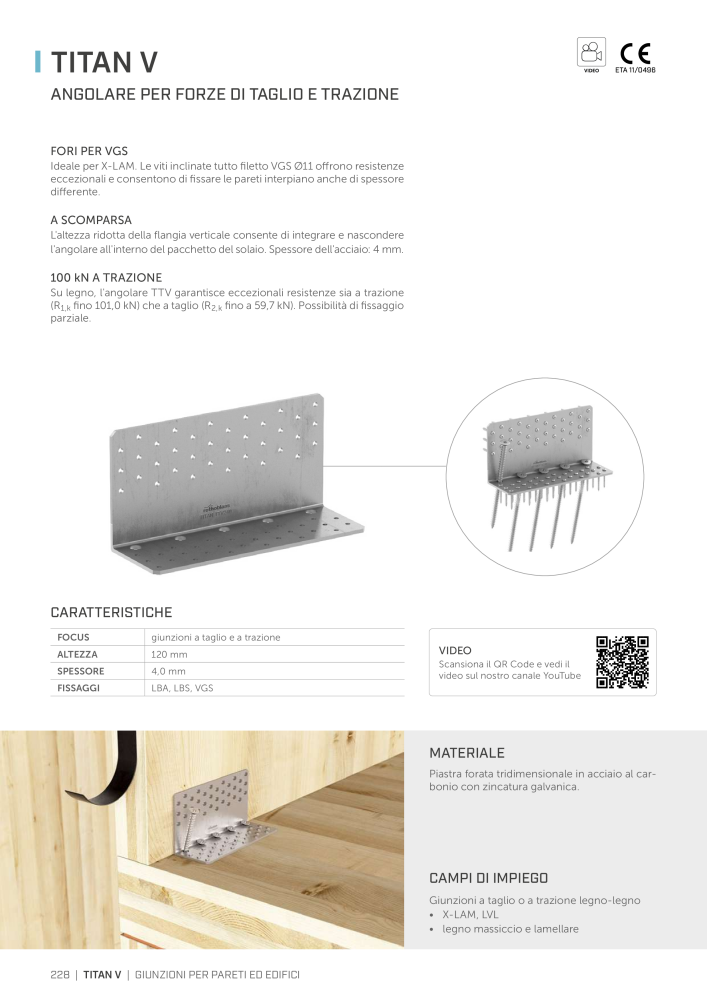 Rothoblaas - Connettore per costruzioni in legno NO.: 20262 - Page 228