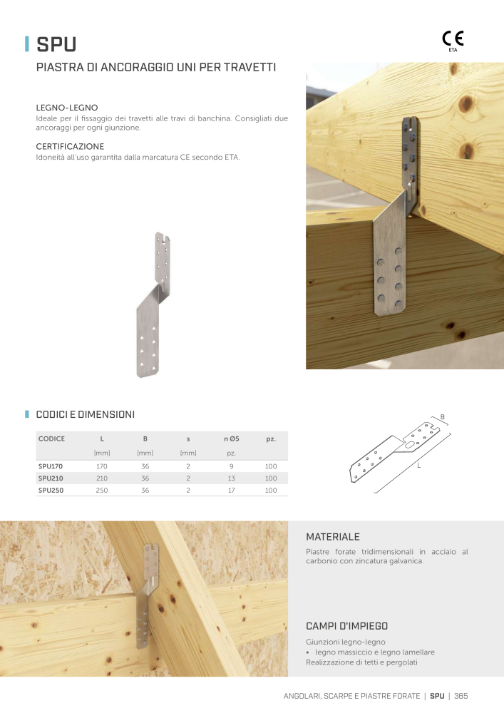 Rothoblaas - Connettore per costruzioni in legno NO.: 20262 - Page 365