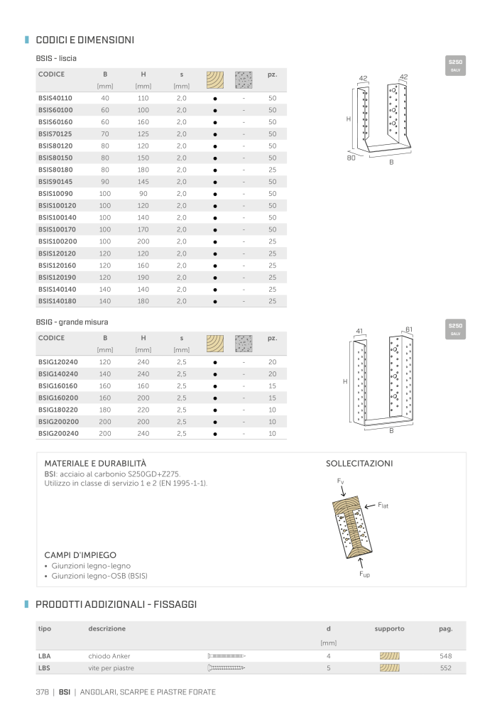 Rothoblaas - Connettore per costruzioni in legno NR.: 20262 - Strona 378