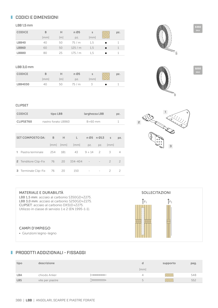 Rothoblaas - Connettore per costruzioni in legno NO.: 20262 - Page 388