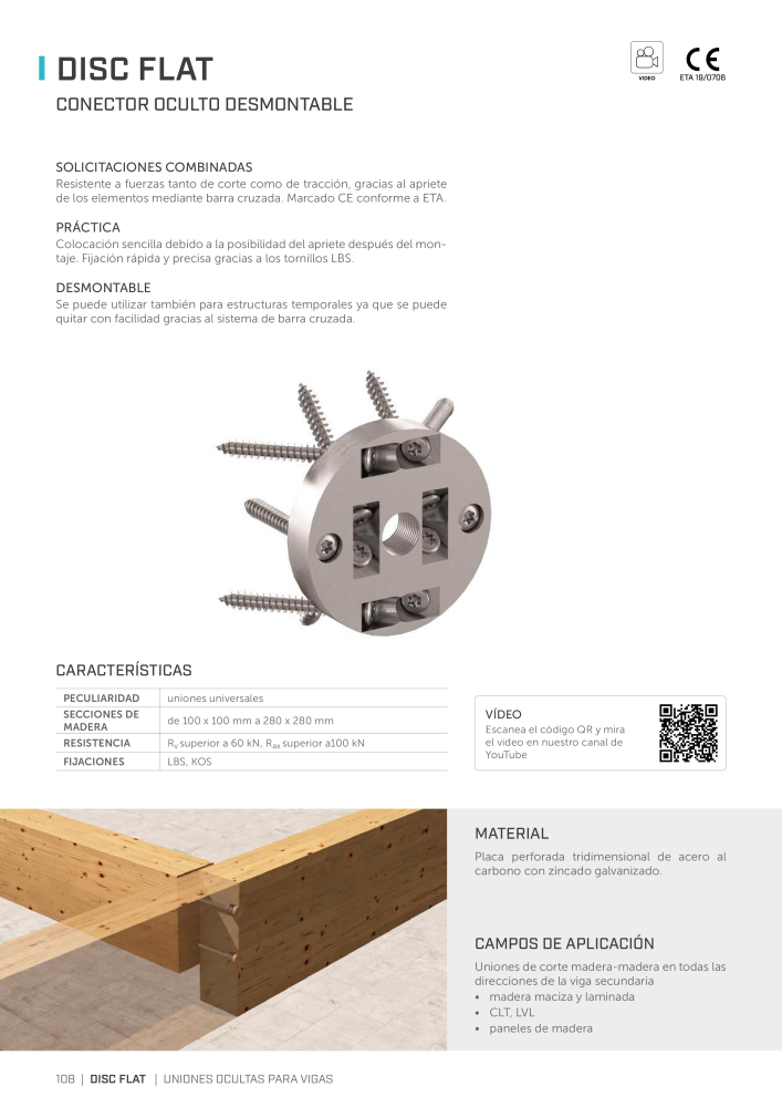 Rothoblaas - Conector de construcción de madera Č. 20263 - Strana 108