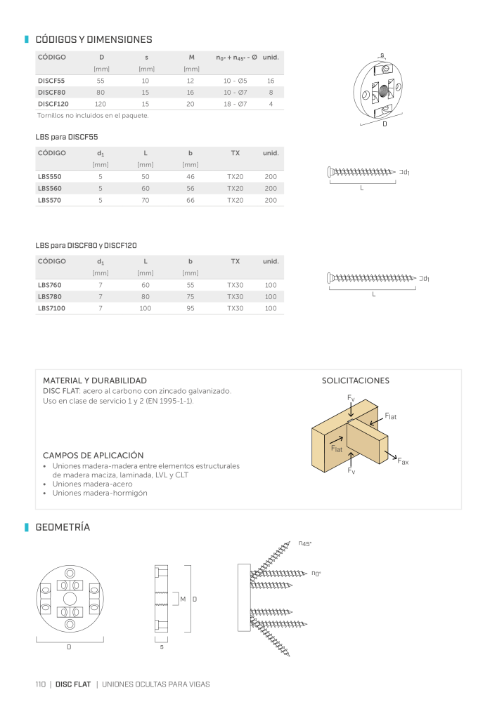 Rothoblaas - Conector de construcción de madera NEJ.: 20263 - Sida 110