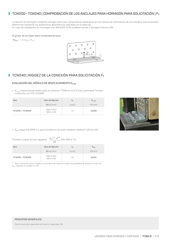 Rothoblaas - Conector de construcción de madera Nº: 20263 - Página 213