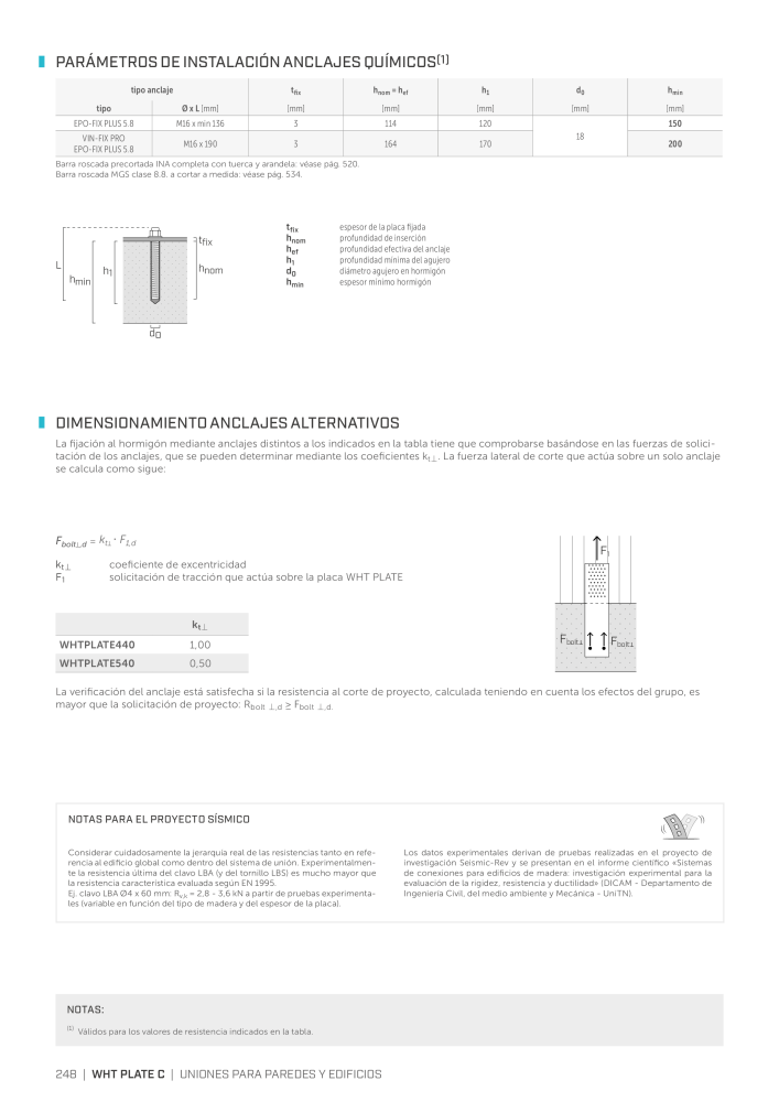 Rothoblaas - Conector de construcción de madera Nº: 20263 - Página 248