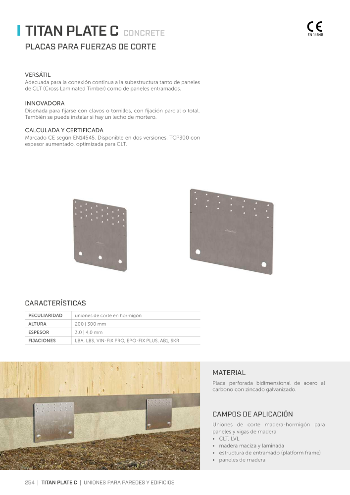 Rothoblaas - Conector de construcción de madera NO.: 20263 - Page 254