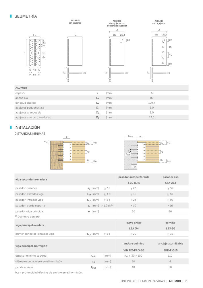 Rothoblaas - Conector de construcción de madera NR.: 20263 - Seite 29