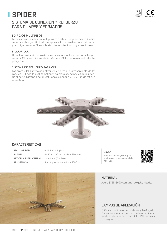 Rothoblaas - Conector de construcción de madera NR.: 20263 - Seite 292