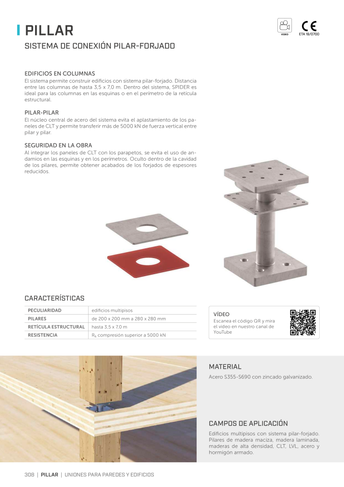 Rothoblaas - Conector de construcción de madera n.: 20263 - Pagina 308