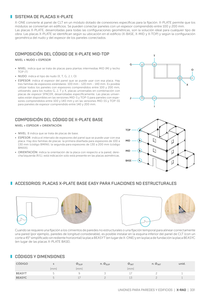 Rothoblaas - Conector de construcción de madera Nº: 20263 - Página 331