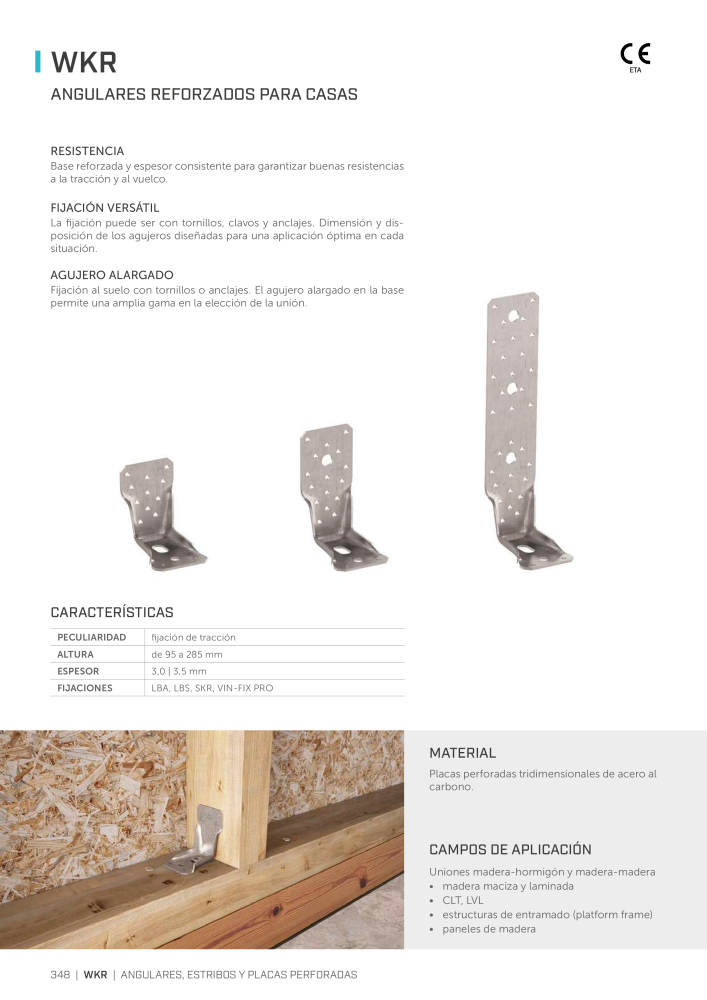 Rothoblaas - Conector de construcción de madera Nb. : 20263 - Page 348