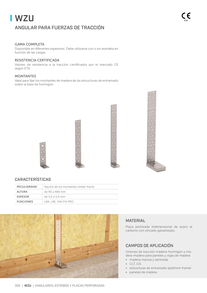 Rothoblaas - Conector de construcción de madera Č. 20263 - Strana 352