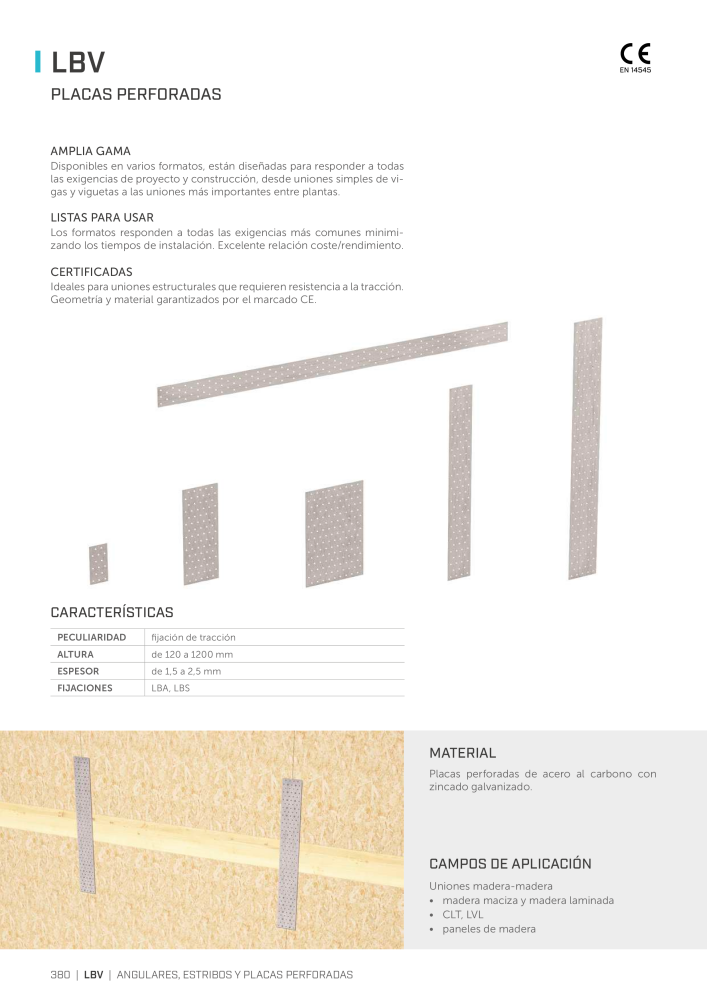 Rothoblaas - Conector de construcción de madera NR.: 20263 - Strona 380