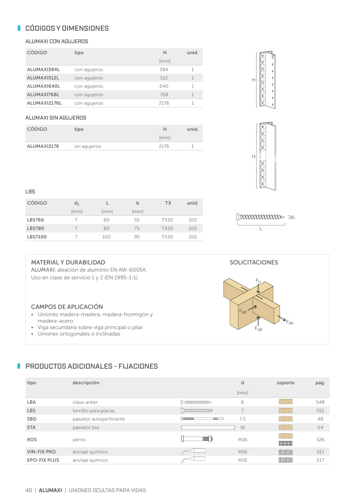 Rothoblaas - Conector de construcción de madera NO.: 20263 - Page 40