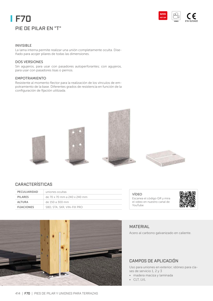 Rothoblaas - Conector de construcción de madera Č. 20263 - Strana 414