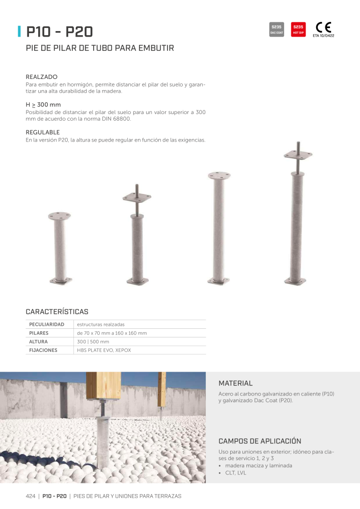 Rothoblaas - Conector de construcción de madera NR.: 20263 - Seite 424