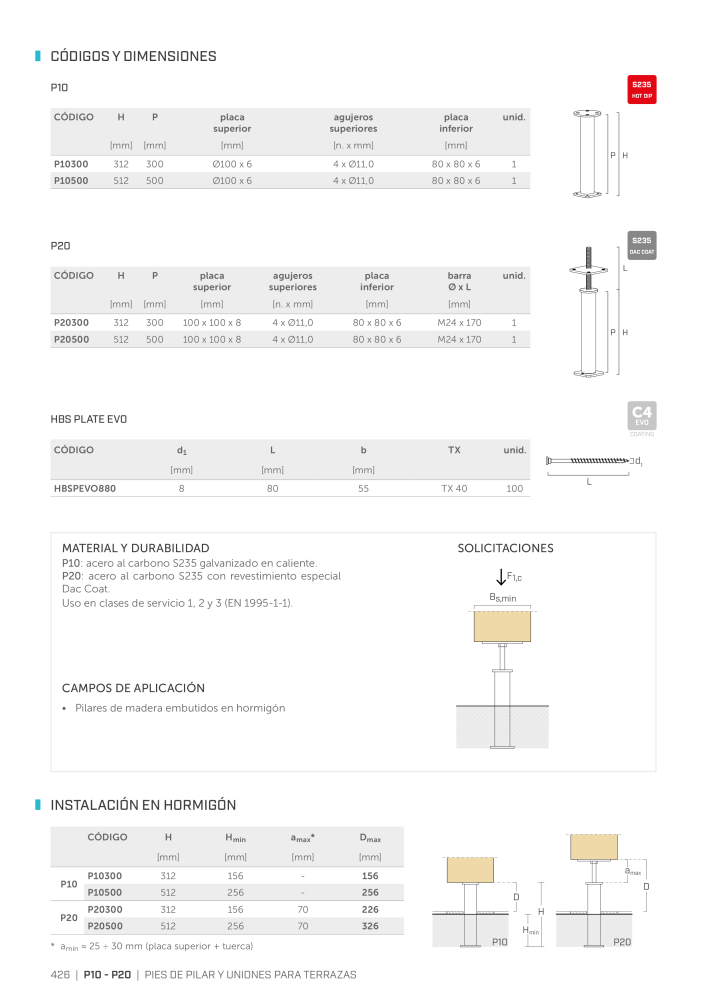 Rothoblaas - Conector de construcción de madera NR.: 20263 - Strona 426