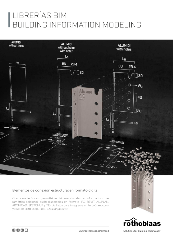 Rothoblaas - Conector de construcción de madera Nb. : 20263 - Page 47