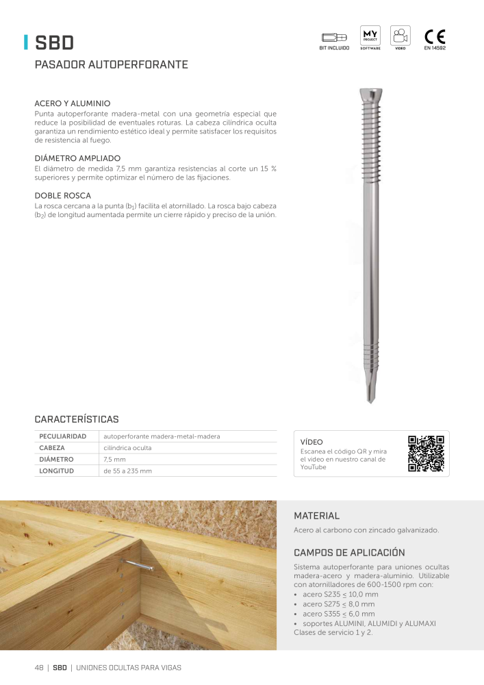 Rothoblaas - Conector de construcción de madera NR.: 20263 - Seite 48