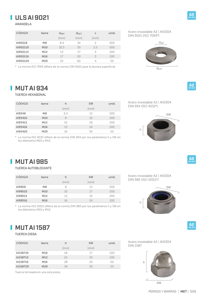 Rothoblaas - Conector de construcción de madera Nb. : 20263 - Page 539