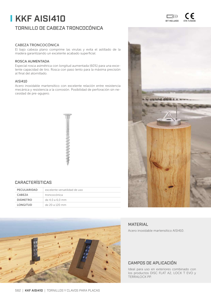 Rothoblaas - Conector de construcción de madera NO.: 20263 - Page 562