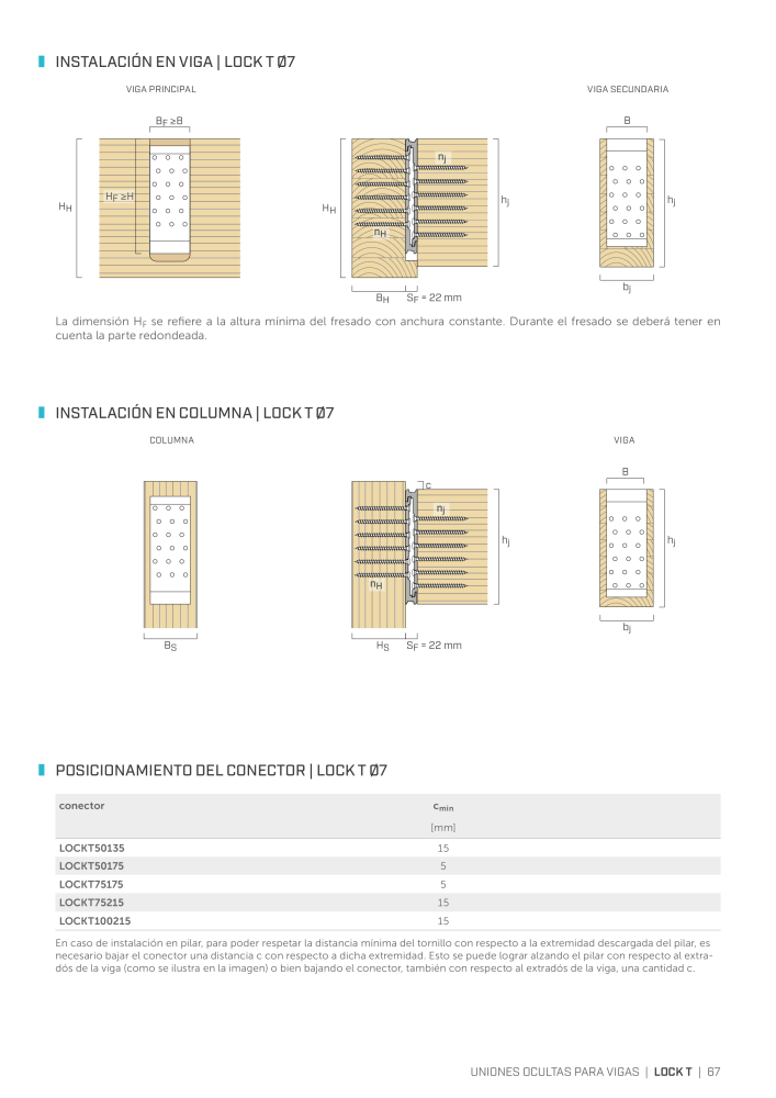 Rothoblaas - Conector de construcción de madera Nº: 20263 - Página 67