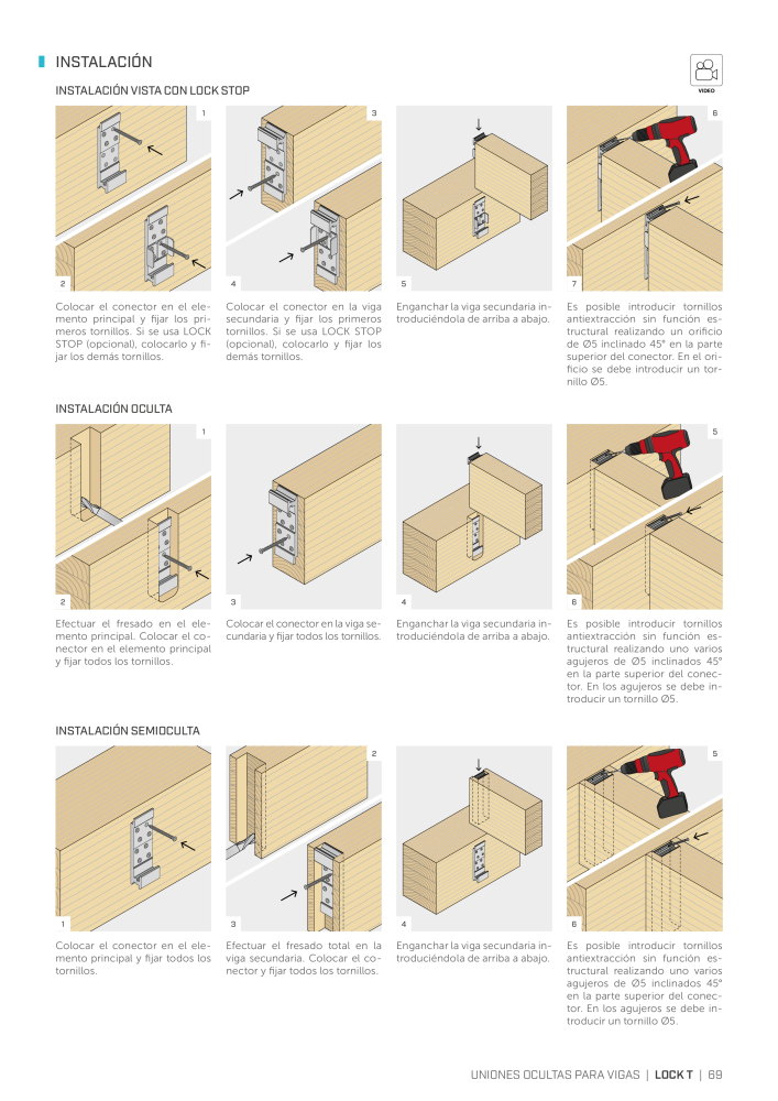 Rothoblaas - Conector de construcción de madera Nº: 20263 - Página 69