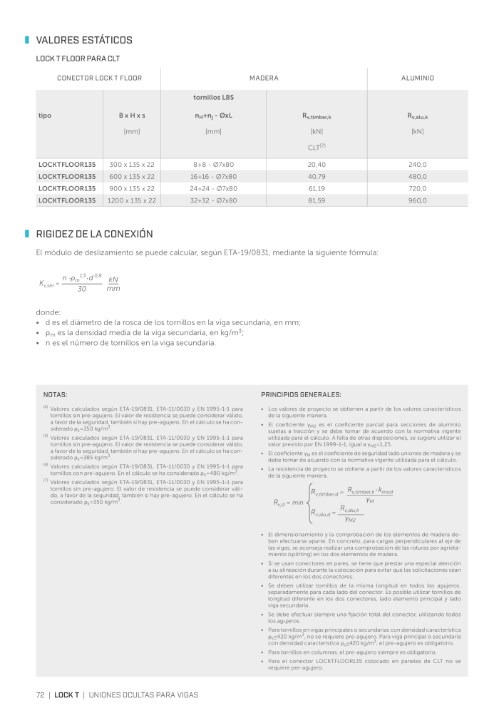 Rothoblaas - Conector de construcción de madera NR.: 20263 - Seite 72