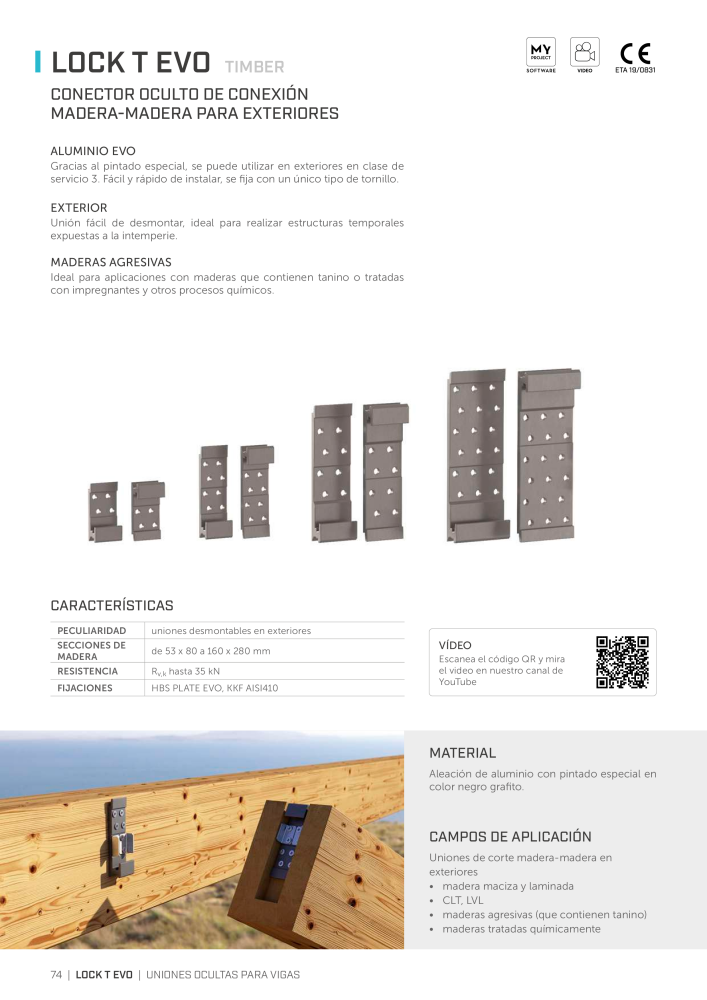 Rothoblaas - Conector de construcción de madera NEJ.: 20263 - Sida 74