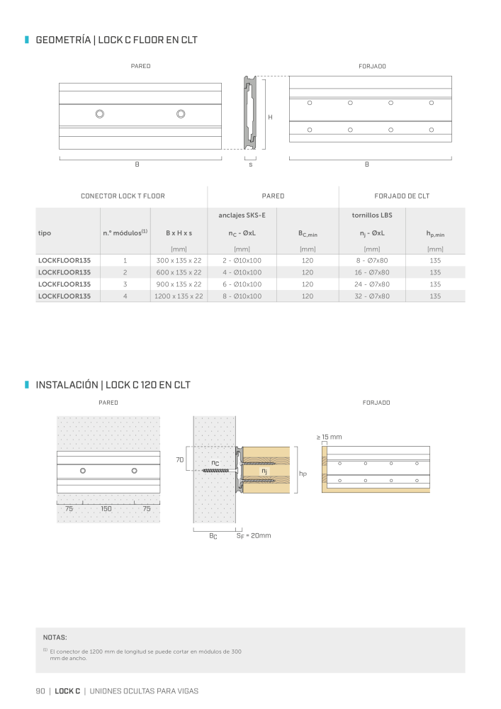 Rothoblaas - Conector de construcción de madera NR.: 20263 - Strona 90