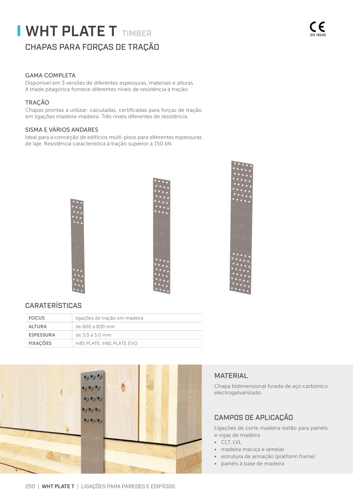 Rothoblaas - Conector de construção em madeira Nb. : 20264 - Page 250