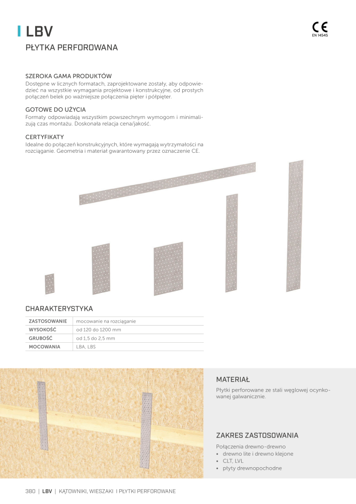 Rothoblaas - łącznik do konstrukcji drewnianych Nb. : 20268 - Page 380