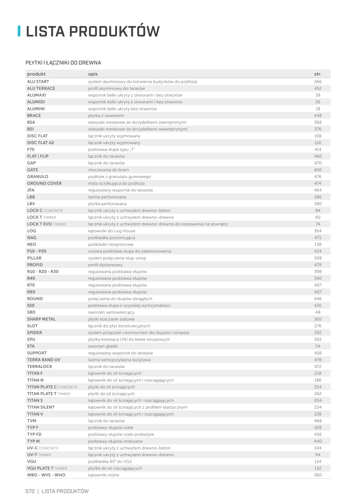 Rothoblaas - łącznik do konstrukcji drewnianych NO.: 20268 - Page 572