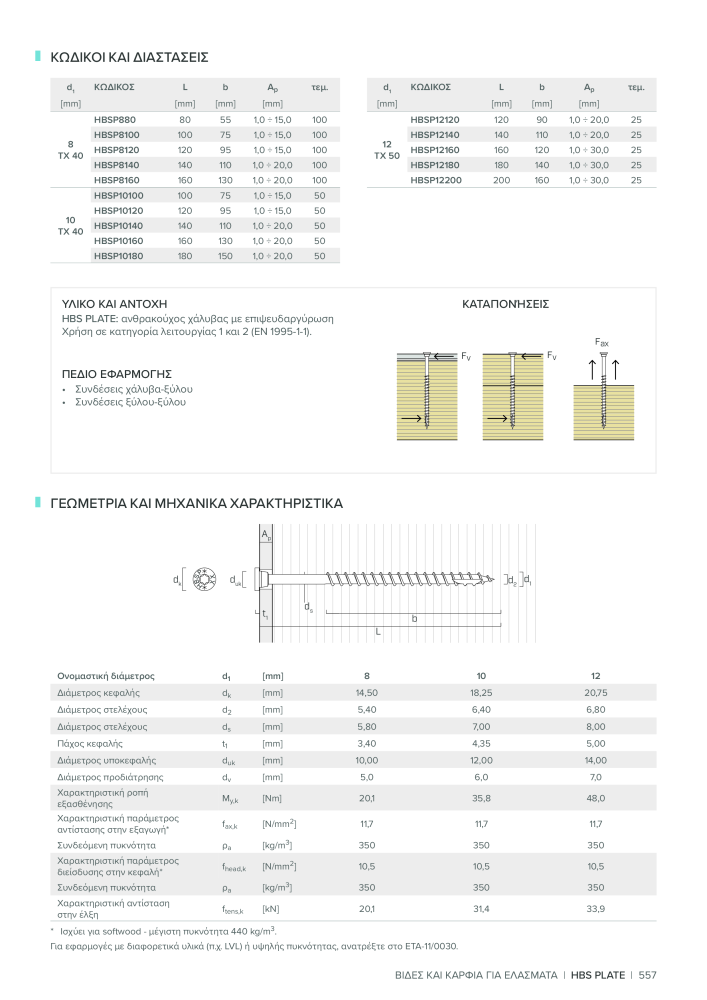 Rothoblaas - σύνδεσμος ξύλινης κατασκευής NR.: 20269 - Strona 557