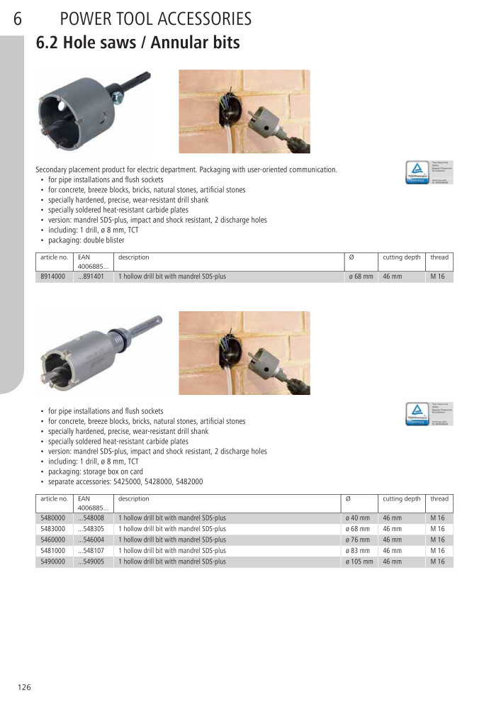 Wolfcraft Main Catalogue Tools n.: 2027 - Pagina 126