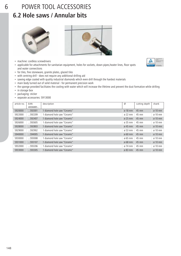 Wolfcraft Main Catalogue Tools NR.: 2027 - Seite 148