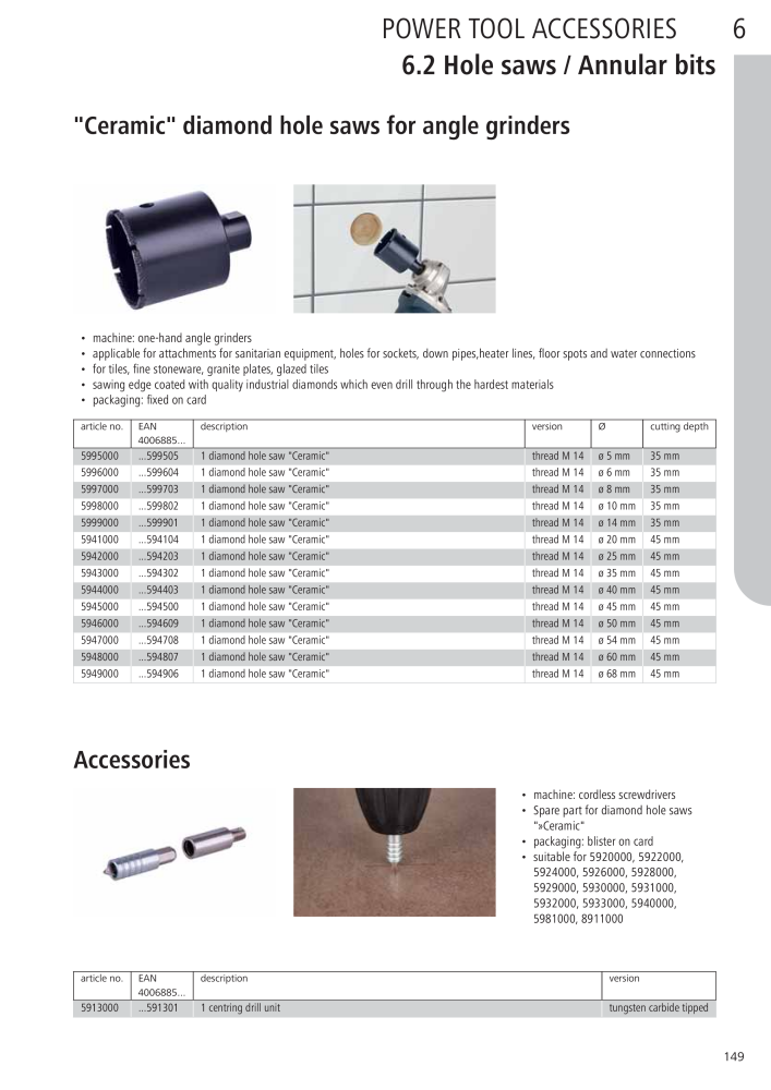 Wolfcraft Main Catalogue Tools n.: 2027 - Pagina 149